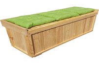 Holz Gartentruhe zum Sitzen - Beliebte Gartentruhe Sitzbänke