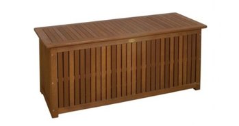 Garten Auflagenbox Holz - MAILAND - Akazie Holz Gartenbox XXL